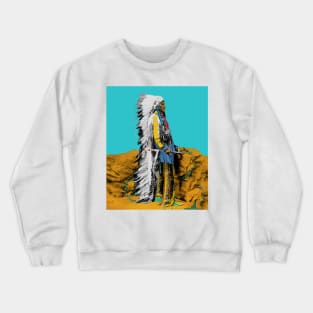 Native American Oglala Lakota Sioux Crewneck Sweatshirt